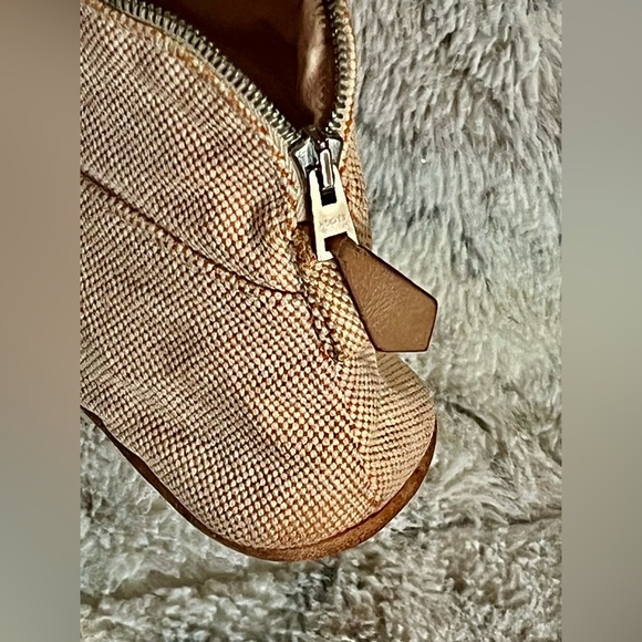 HERMES Cotton Canvas Mini Bolide Travel Cosmetic Pouch - Picture 12 of 16